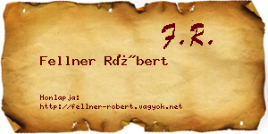 Fellner Róbert névjegykártya
